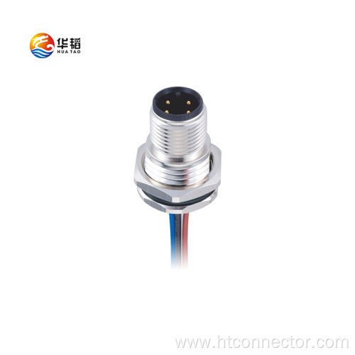 M12 4-core male head Waterproof connector